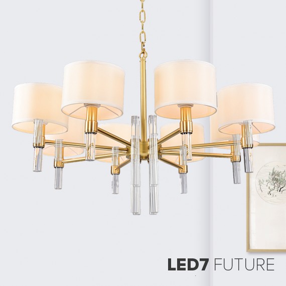 Loft Industry Modern - Crystall Bush Chandelier